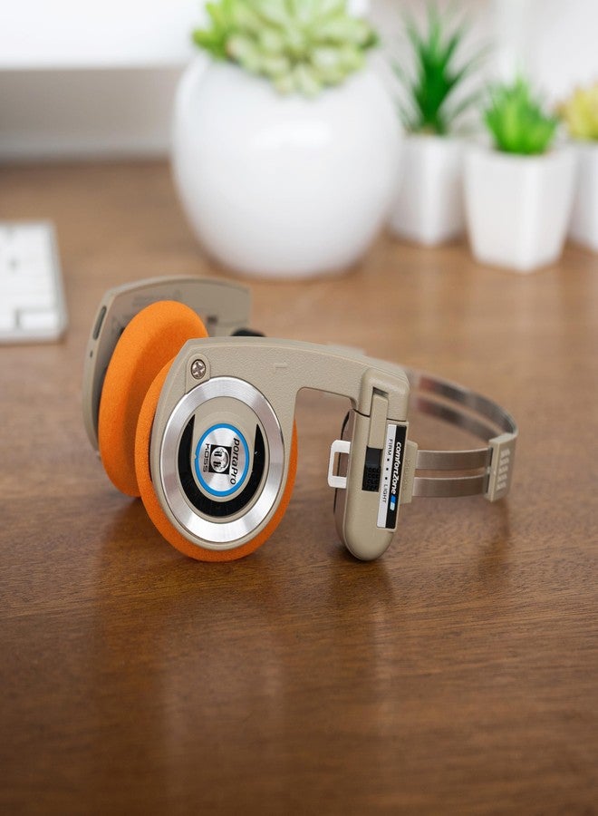 كوس وسادات أذن بديلة قياسية الحجم من Koss لسماعات Porta Pro وKPH40 Utility وKSC75، لون برتقالي - Image 2